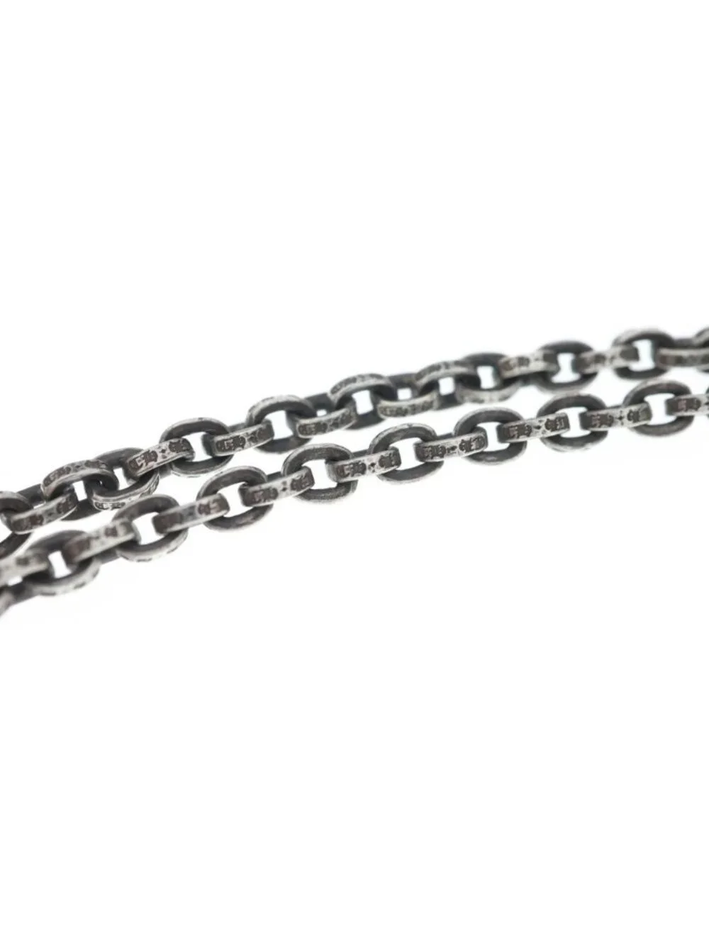 Chrome Hearts Vintage Paper Chain 18 Necklace Silver